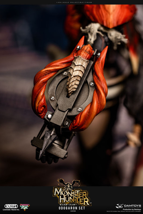 モンハン」のユクモノ＆ガロンα装備姿のハンターがモチーフ