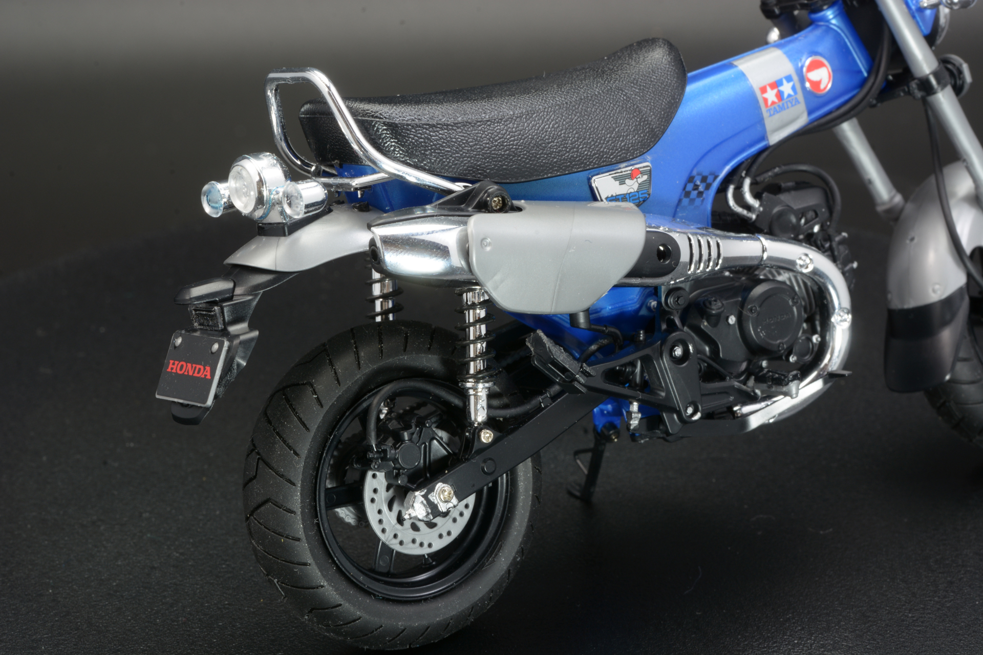 特徴的なマフラー