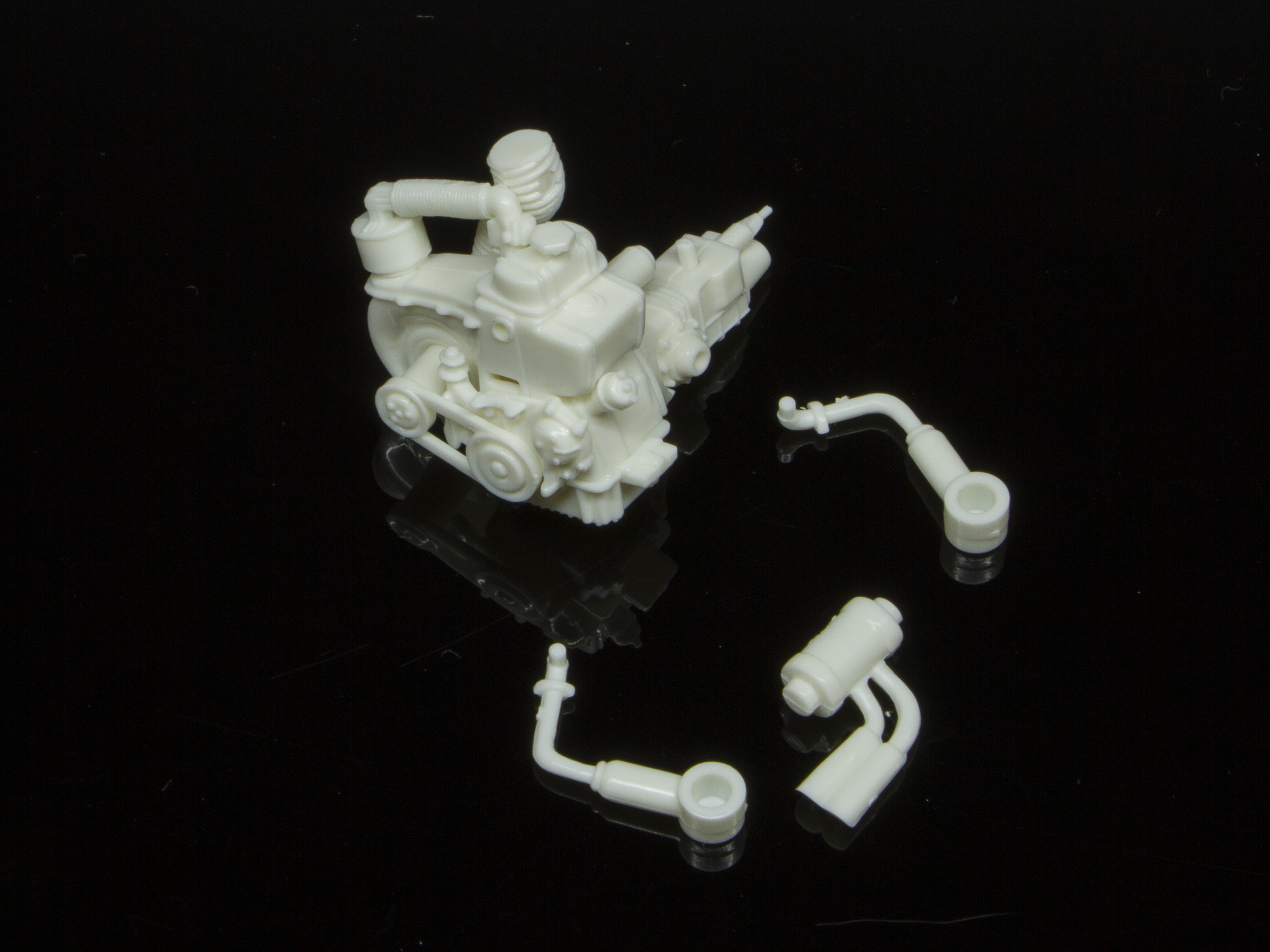 マフラーを組み合わせる