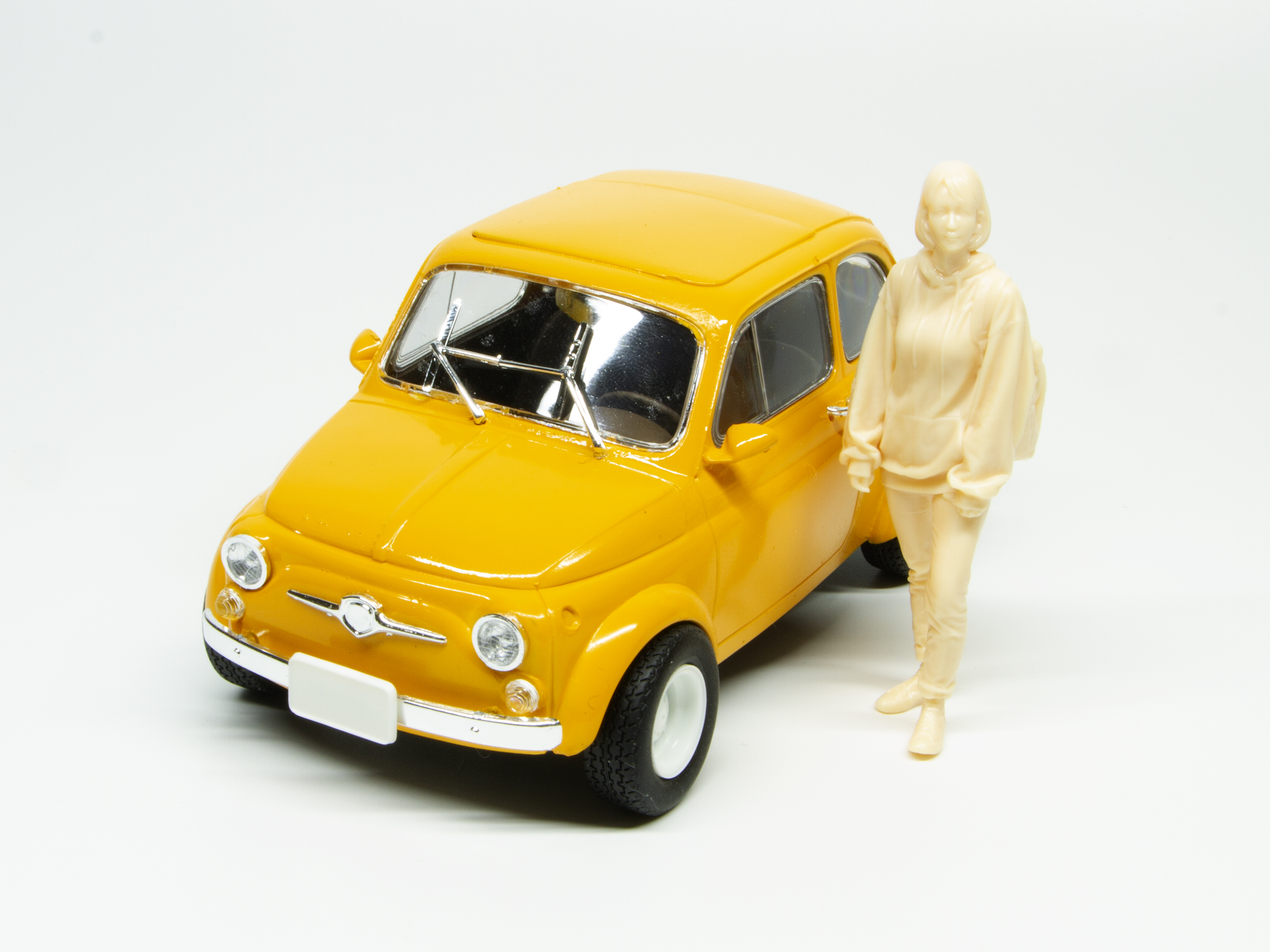 最後にクリアパーツなどを貼り付け直して完成