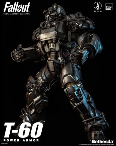 Fallout」可動フィギュア「T-60 パワーアーマー」が復刻！ 男性