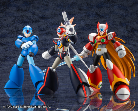 コトブキヤ ロックマンX エックス ゼロ アクセル プラモデル コトブキヤ 1/12 アクセル 「ロックマンX7」より キャラクター