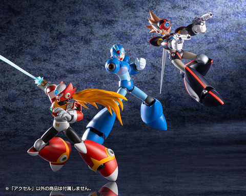 ロックマンX」シリーズより新世代レプリロイドのアクセルが