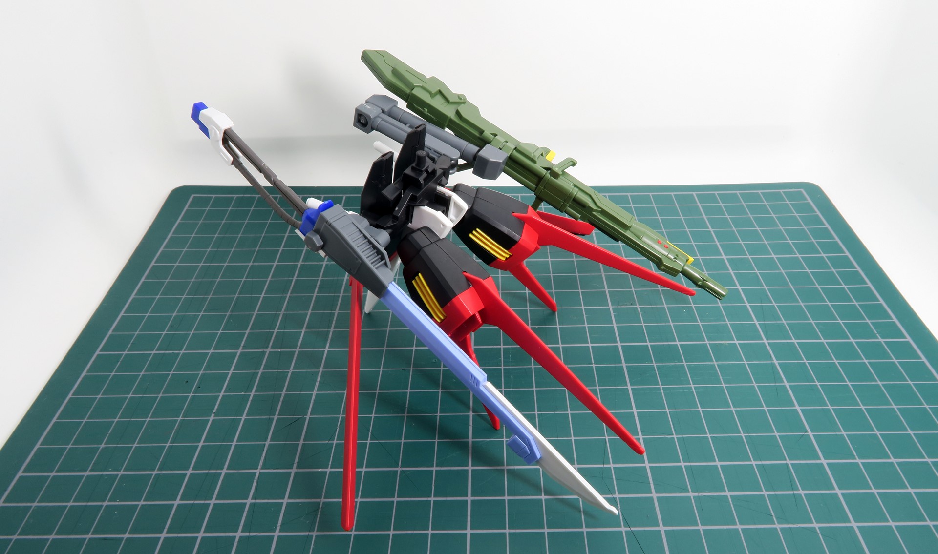 エールストライカーにジョイントパーツを装着