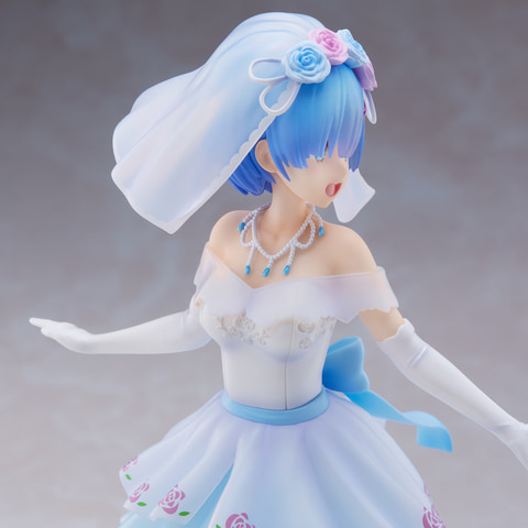Re:ゼロから始める異世界生活」のレムをウエディングVer.で立体化した