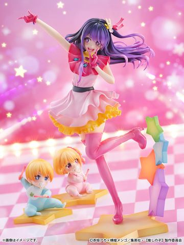 アニメ「【推しの子】」よりアイとアクア＆ルビーが揃ってフィギュア化