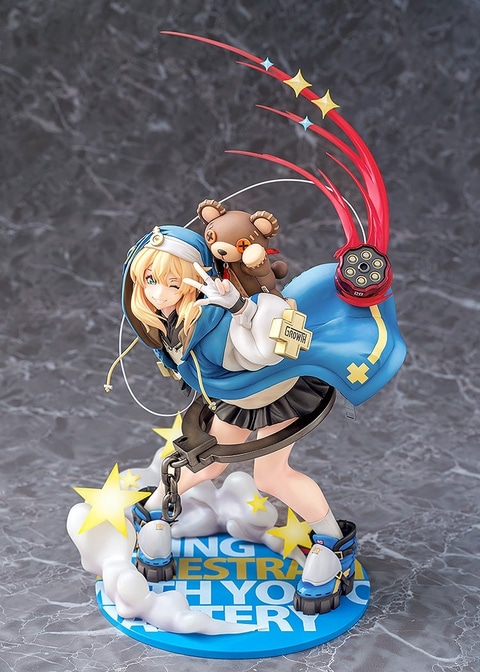 【廃盤】 バッグス バニー＆エルマー ファッド 23cm ブリット フィギュア ファット・カンパニー、「GUILTY GEAR -STRIVE-」より「ブリジット」を