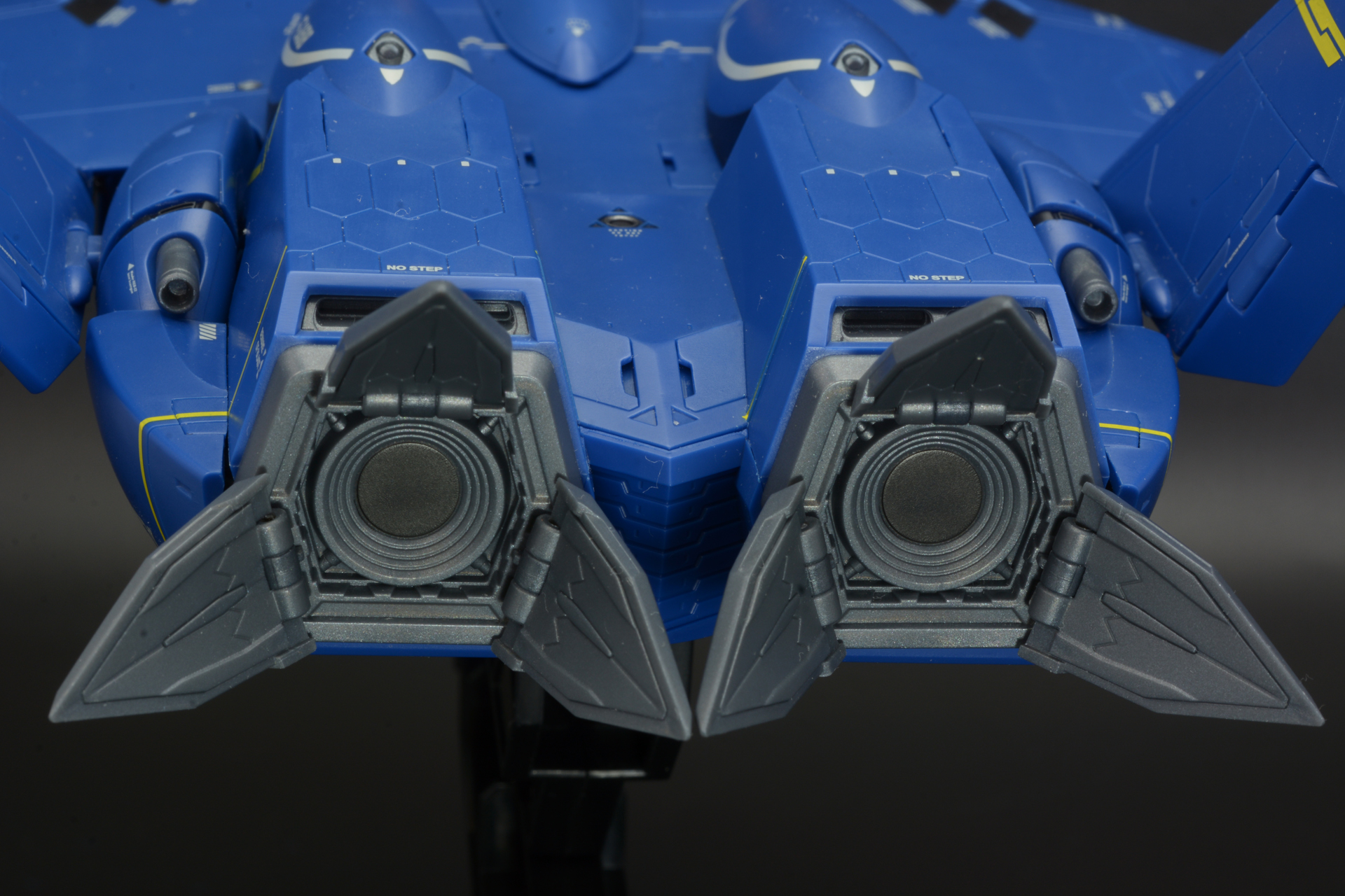 ノズルフィンは細かい表情付けが楽しめる