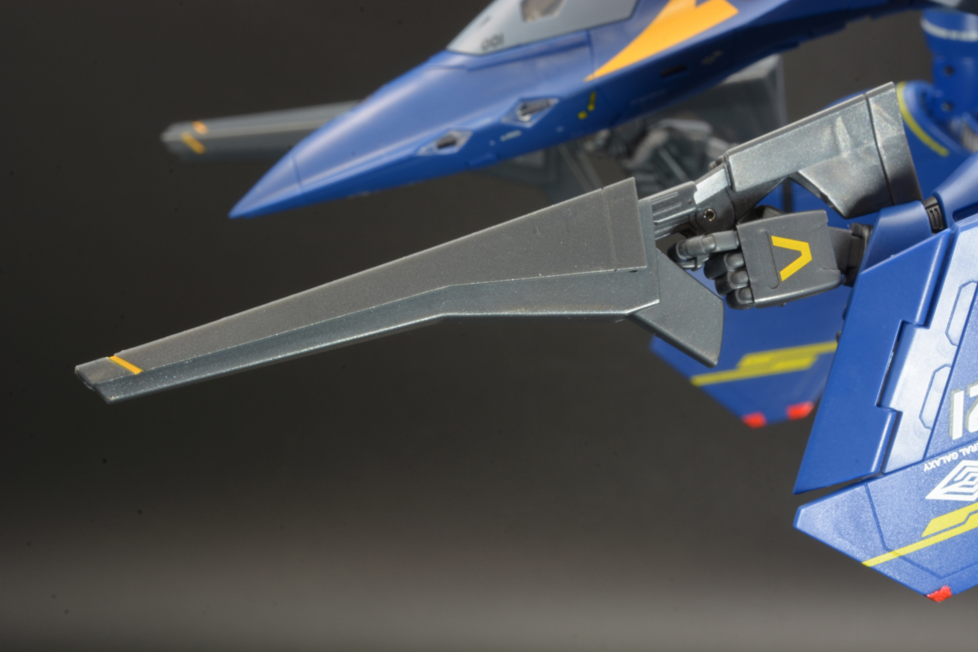 ガンポッドのデザインもユニークだ