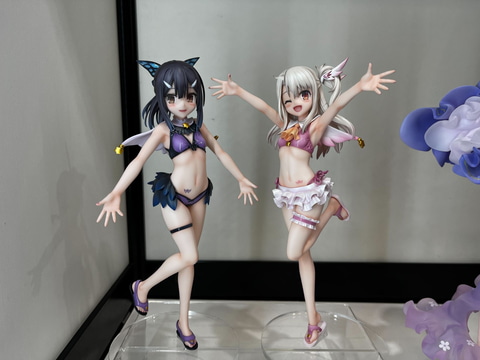 圧巻の1/1スケール胸像フィギュアが会場に展示！「デート・ア・ライブV