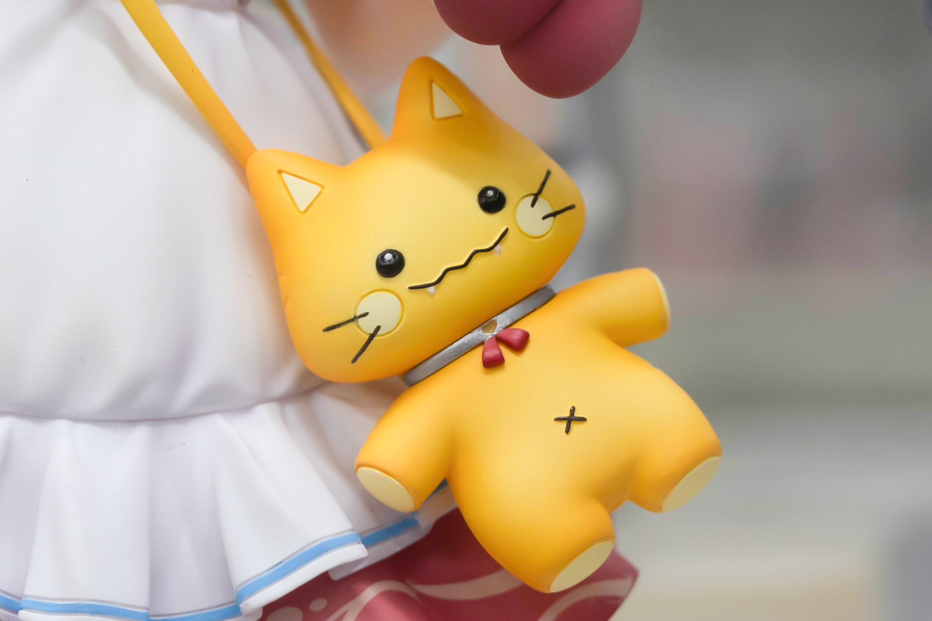 ポーチ姿のマルくんも一緒！