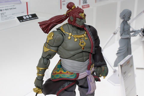 figma ゼルダ ティアキンver.」の試作原型が初出展！他にも新製品が