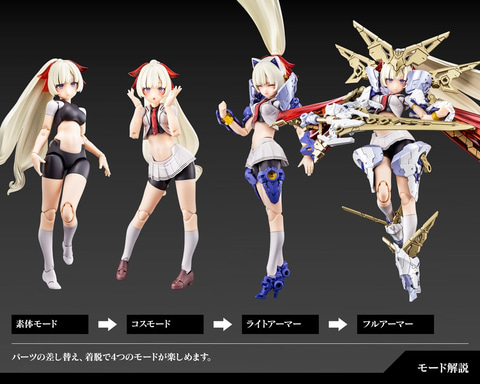 コトブキヤ「メガミデバイス」より「BUSTER DOLL パラディン」本日発売