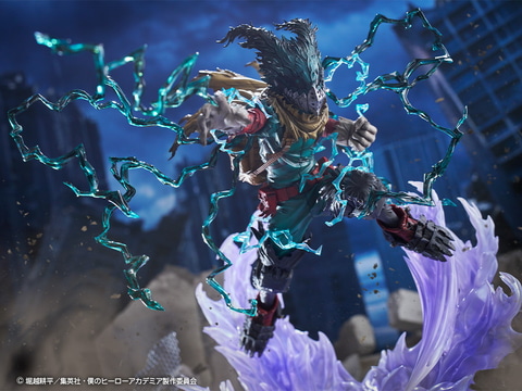 ヒロアカ」よりフィギュア「ARTFX J 緑谷出久 黒デク Ver.」本日