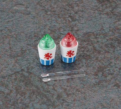 ハセガワの「レトロ自販機」シリーズより懐かしの「かき氷」自販機が