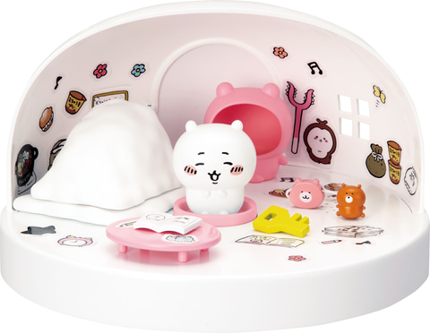 サンリオ ちいかわ ぬいぐるみ ドールハウス 8点セット おしゃべりギミック搭載！ ドールハウス「おしゃべりするよ!ちいかわの
