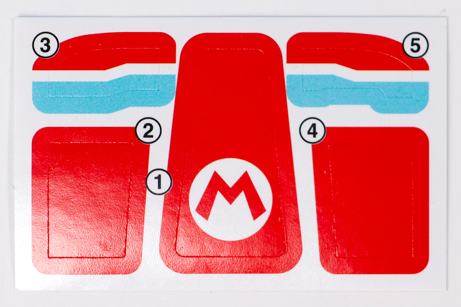 こちらはマリオカートに貼るシール