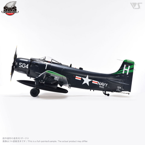 ボークス、プラモデル「SWS 1/32 ダグラス AD-6（A-1H）スカイ