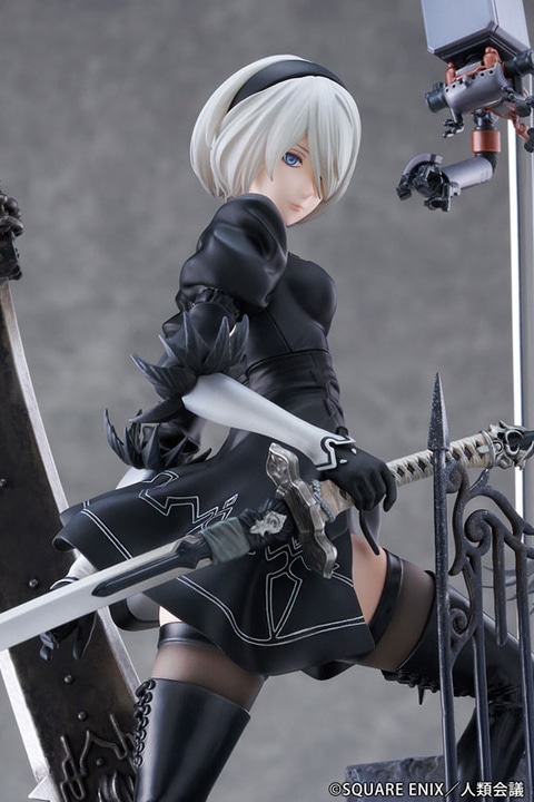 NieR:Automata ヨルハ二号B型（2B）フィギュア Amazon | NieR:Automata 2B(ヨルハ二号B型) Version 2.0 完成品