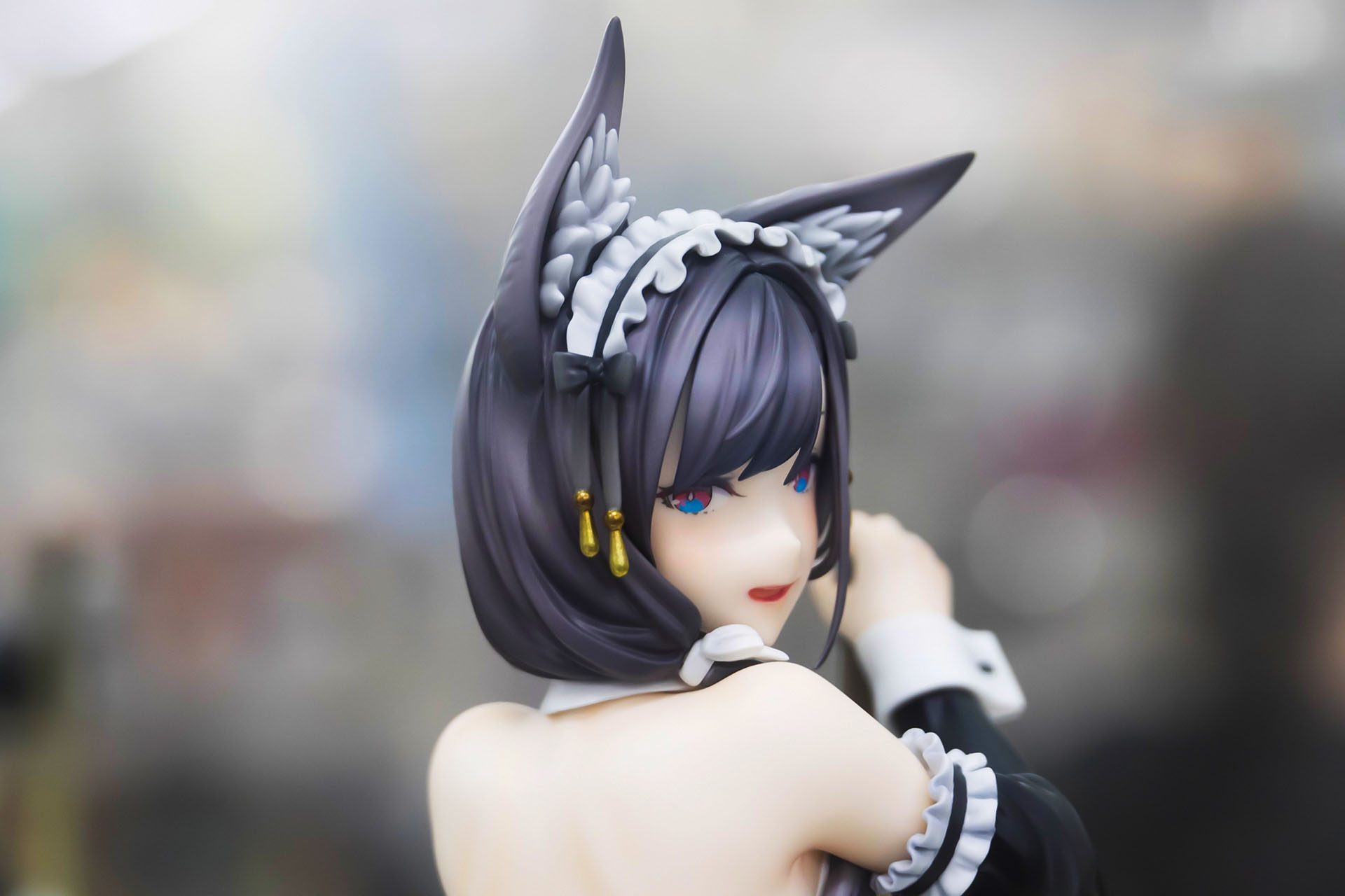 耳の内側は毛がふさふさしている