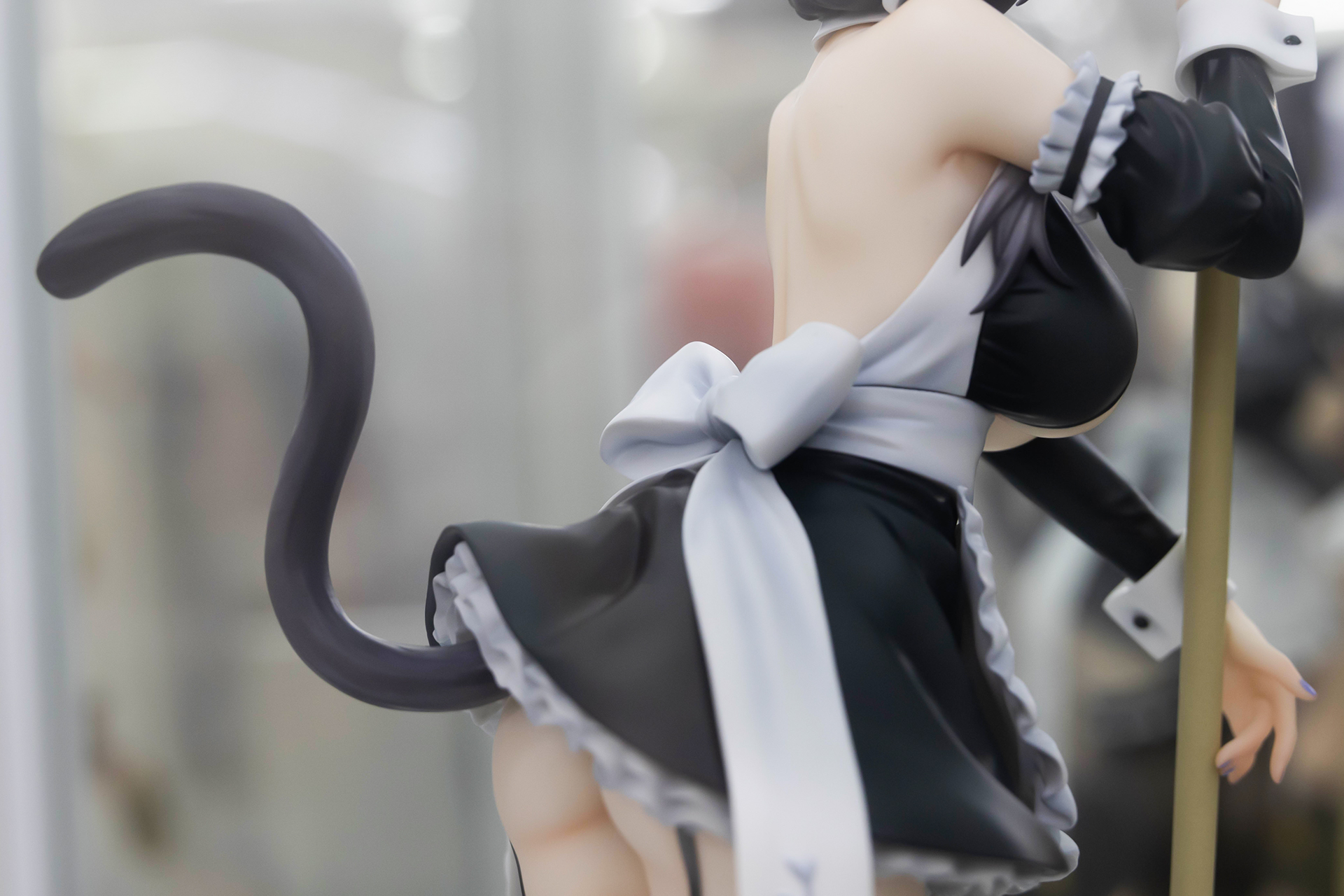 大きなしっぽもキャラクターの特徴のひとつだ