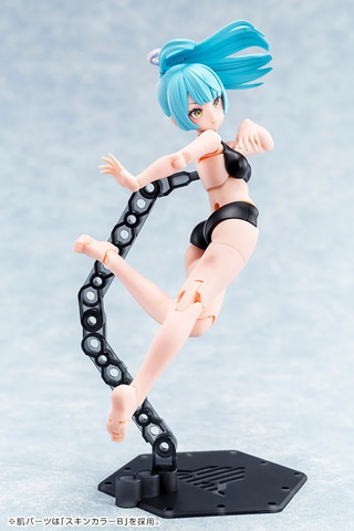 美少女プラモ「メガミデバイス」より「BUSTER DOLLナイト DARKNESS
