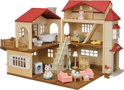 Amazonプライムデー】「シルバニアファミリー」赤い屋根の家と赤ちゃん