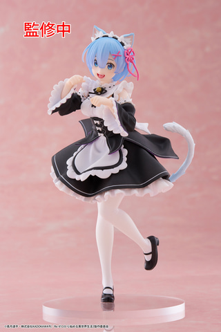 タイトートイズ「リゼロ」より猫耳メイド姿の「レム」フィギュア