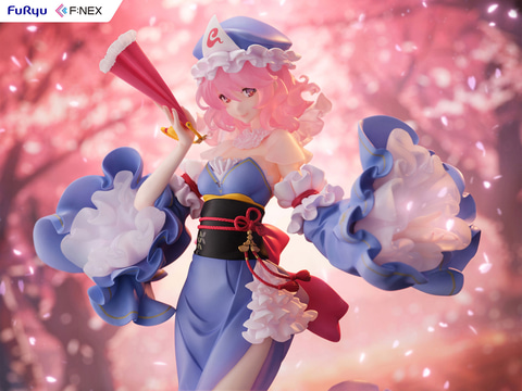 東方 Project」より「西行寺幽々子」がフィギュア化。ideolo氏の