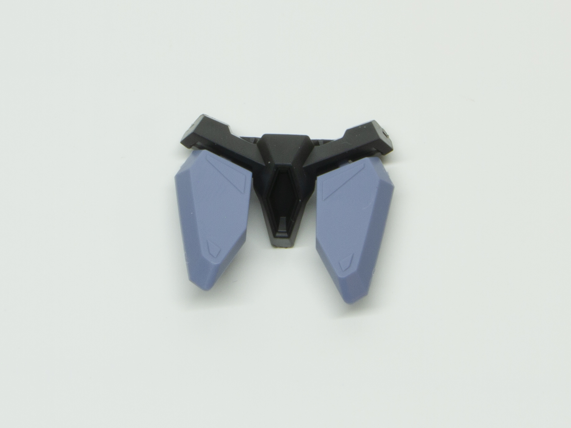 腰部増加装甲の組み立て