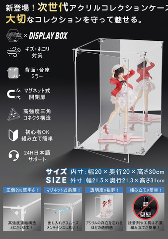 Amazonプライムデー】アクリルフィギュアケースがセールに登場