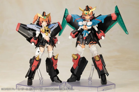 美少女プラモ「クロスフレーム・ガール ガオファイガー」のデコマス