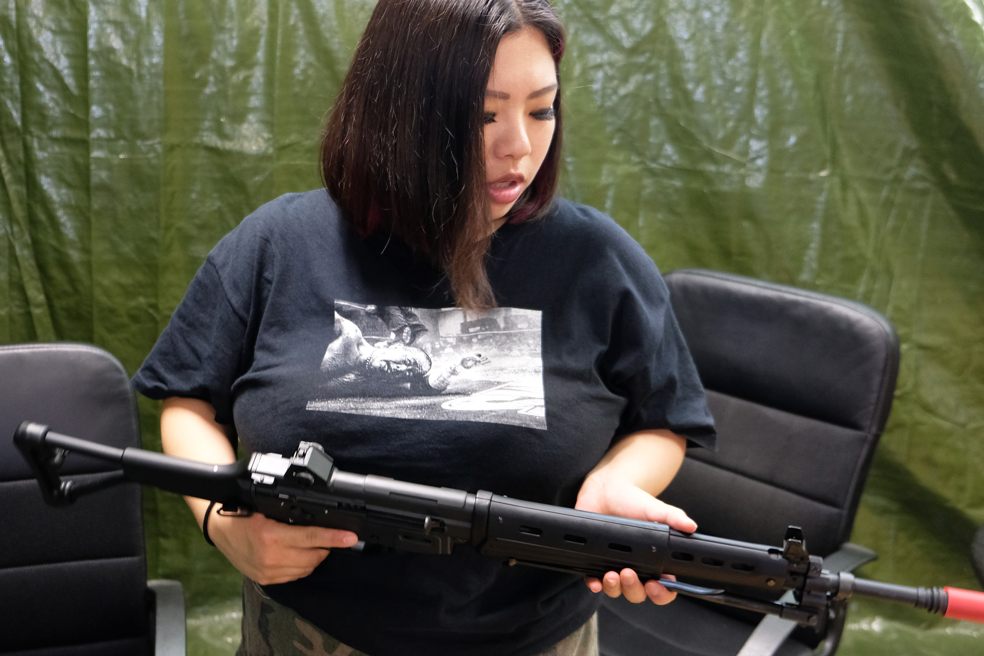 元女性自衛官視点での貴重な評価をしてもらった