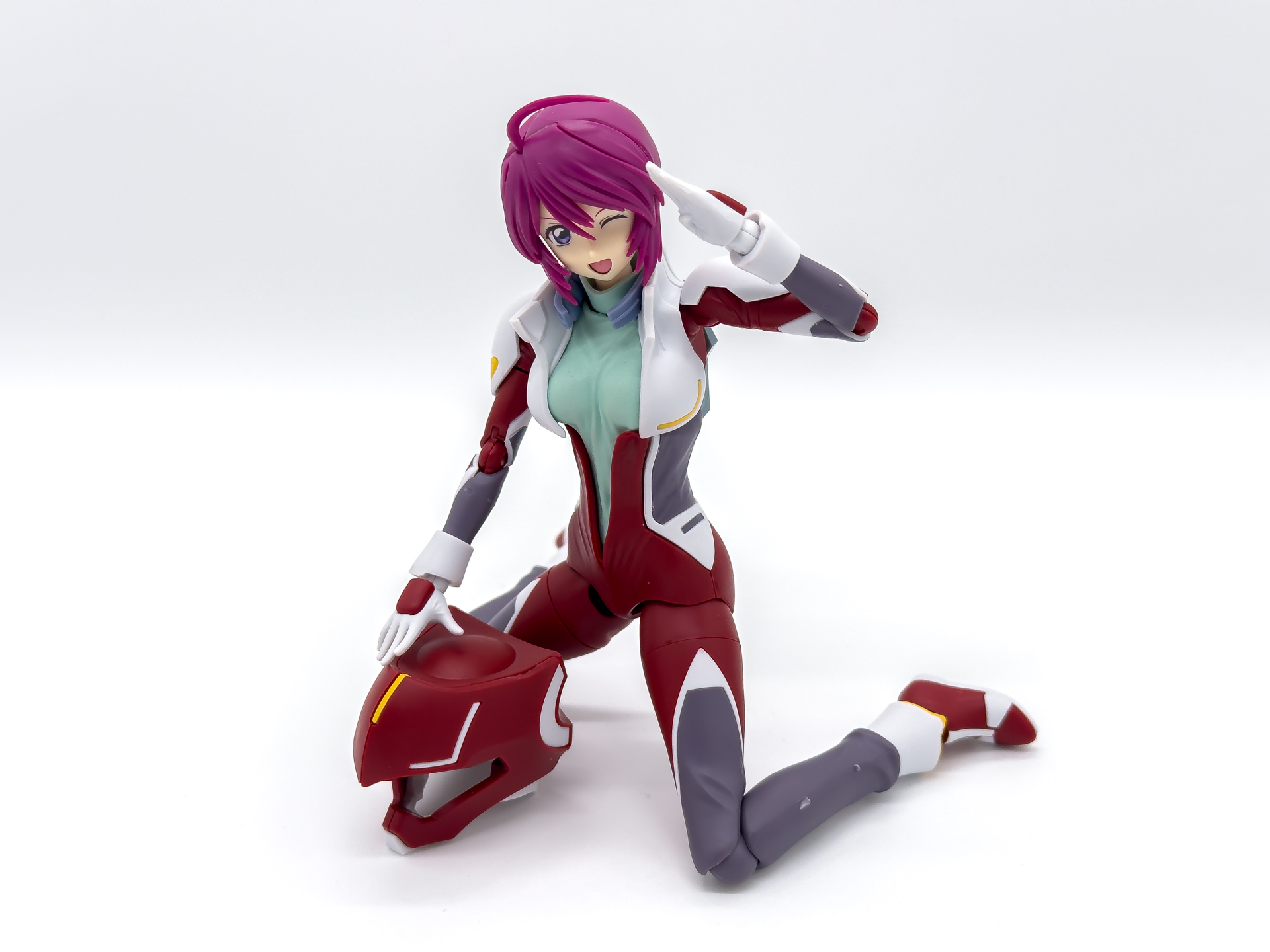 パッケージと同じポージングも難なく取らせることができます。