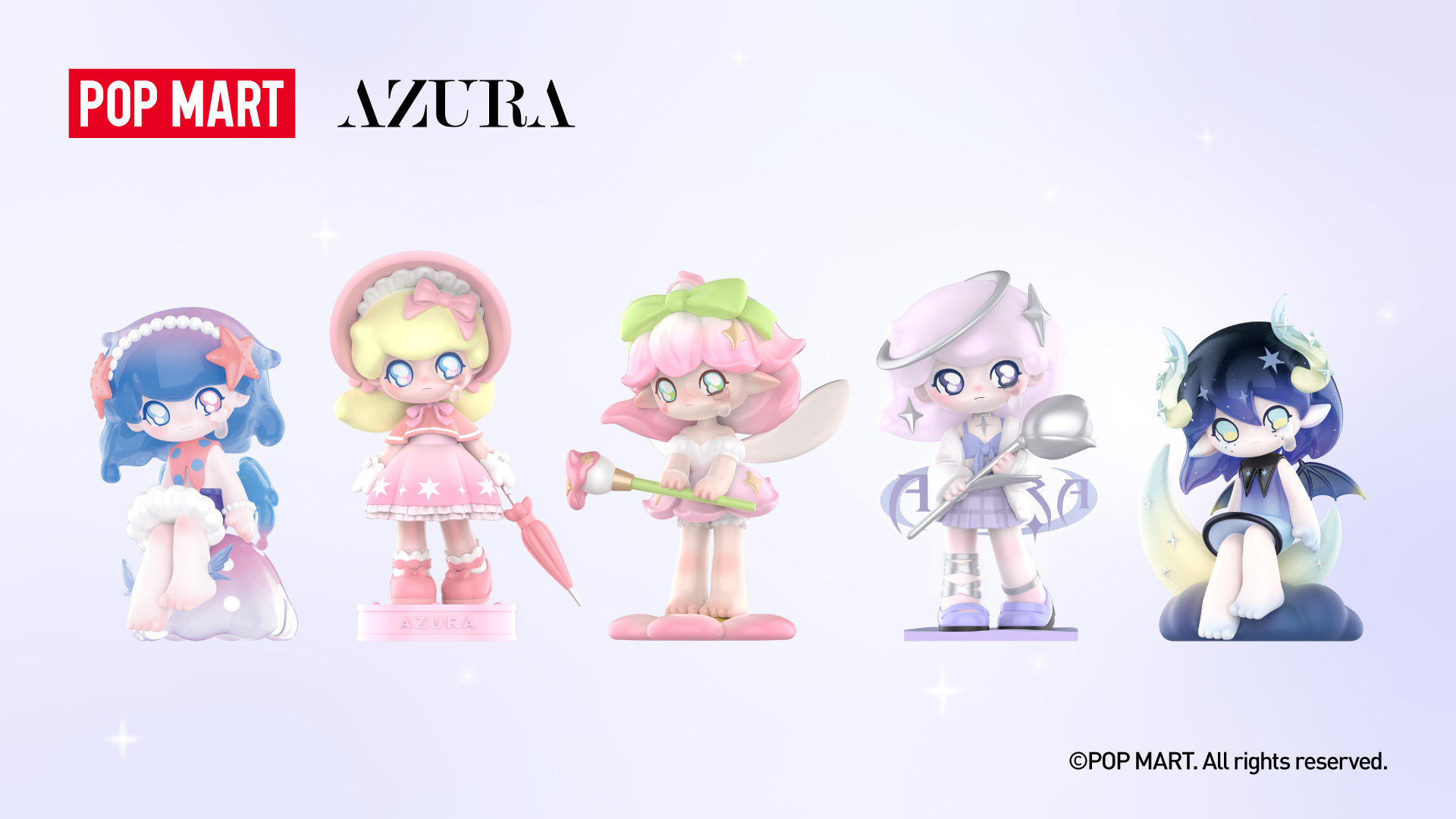 AZURAは独特の世界観とかわいらしさを持つキャラクター