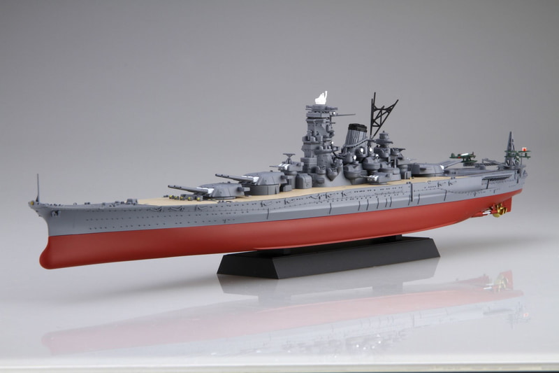 「1/700 艦NEXT14EX-201 日本海軍戦艦 大和 昭和16年/竣工時 (エッチングパーツ付き)」