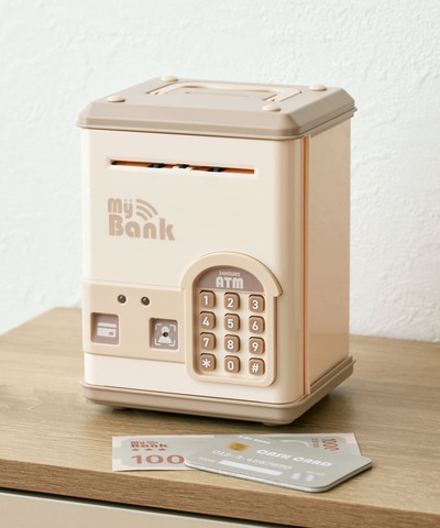 3COINSよりATMのような遊び心あふれる貯金箱が登場！ WEB限定