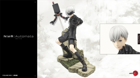 アニメ「NieR:Automata Ver1.1a」より2Bと9Sが共闘し合うような