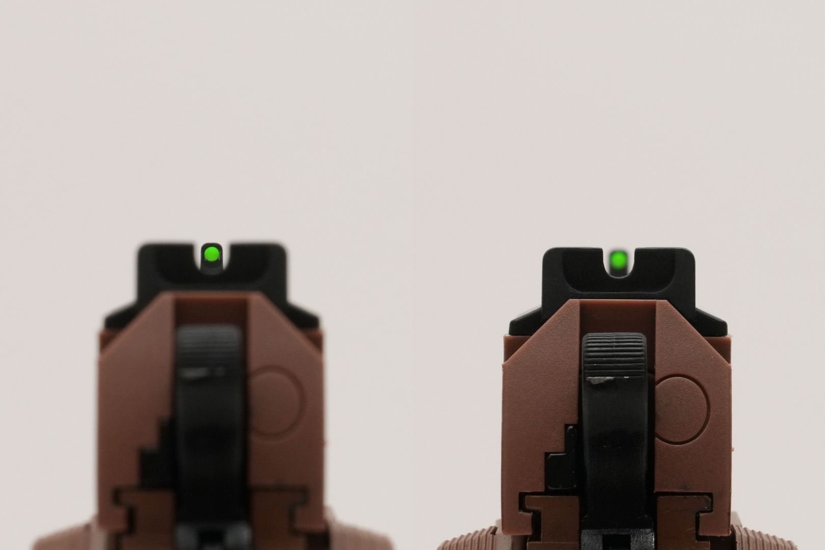 アイアンサイトを覗いた様子