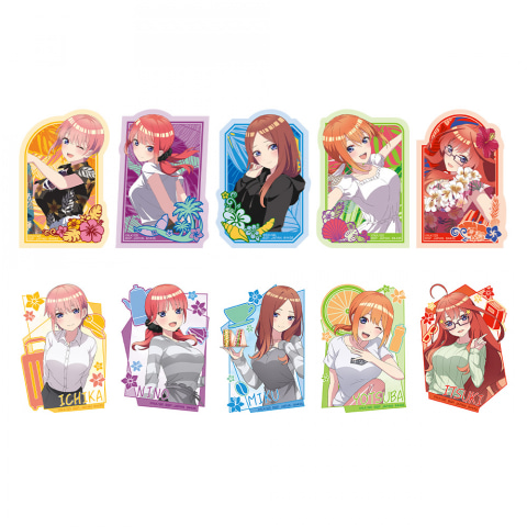 一番くじ 五等分の花嫁∽～五つ子ハネムーン!!～」本日より順次発売