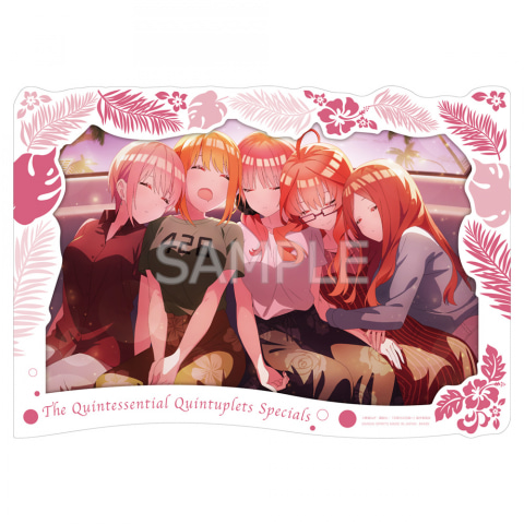 一番くじ 五等分の花嫁 五つ子ハネムーン！！ H賞トラベルステッカー