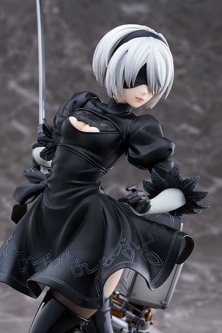 アニメ「NieR:Automata Ver1.1a」より「2B」が1/7スケールでフィギュア