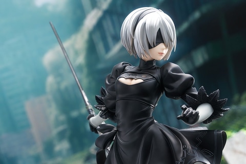 アニメ「NieR:Automata Ver1.1a」より「2B」が1/7スケールでフィギュア