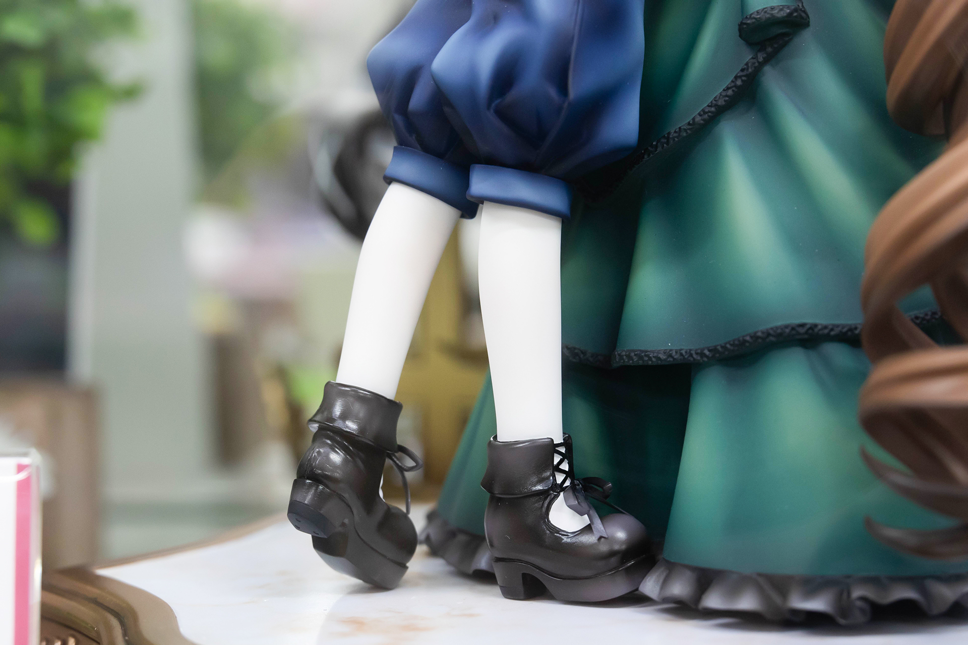 蒼星石が履いているブーツは、靴紐も含めて再現されている