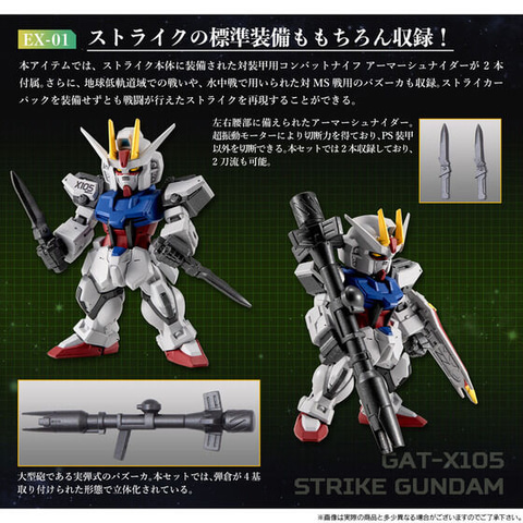 プレバン限定食玩「FW GUNDAM CONVERGE CORE ストライクガンダム FULL