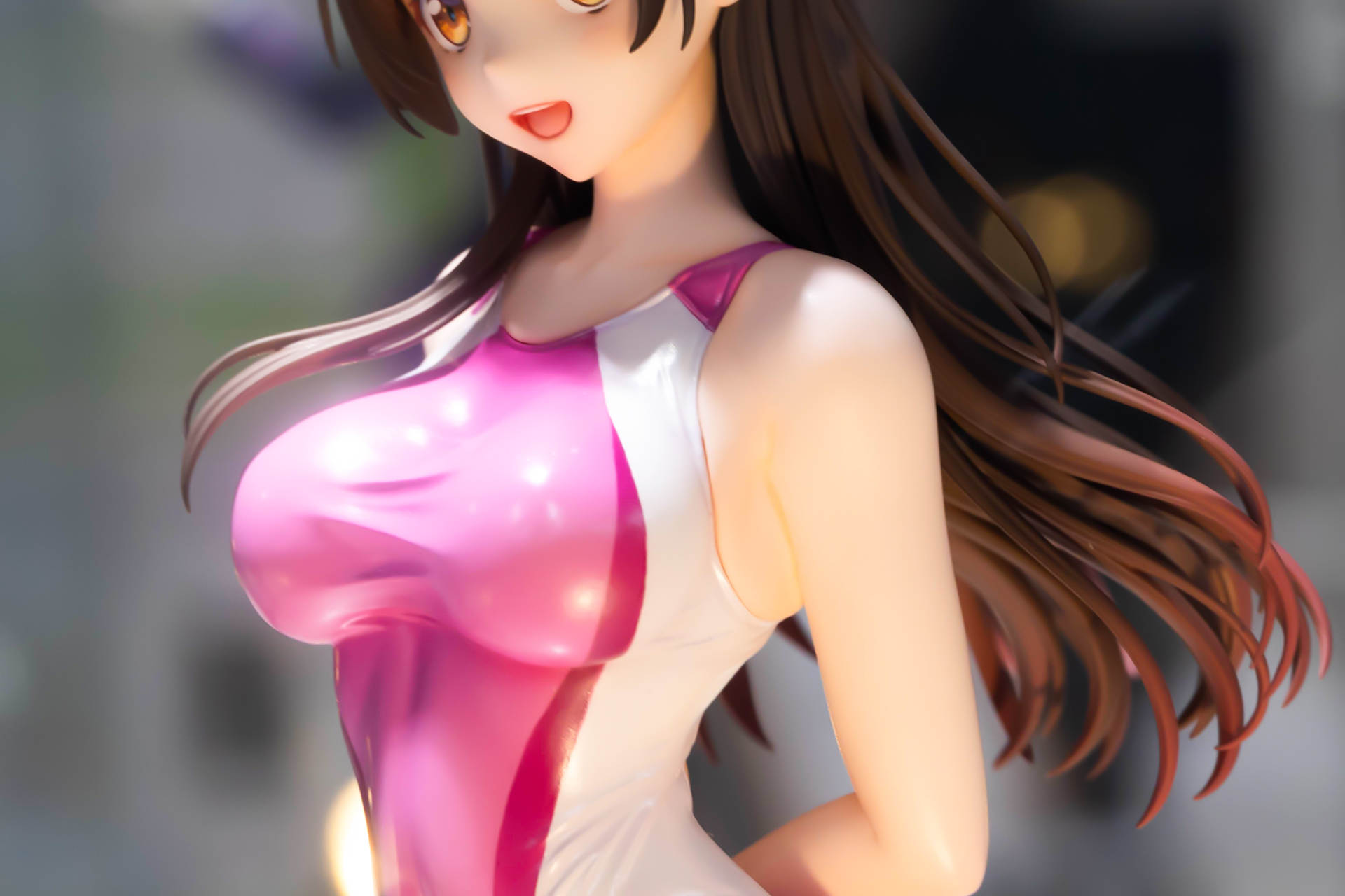 体のラインがよくわかる