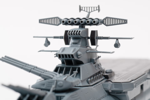 レビュー】「1/1000 地球防衛軍アスカ級補給母艦/強襲揚陸艦 DX