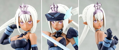 美少女プラモ「メガミデバイス」より「猟兵型 エーデルワイス