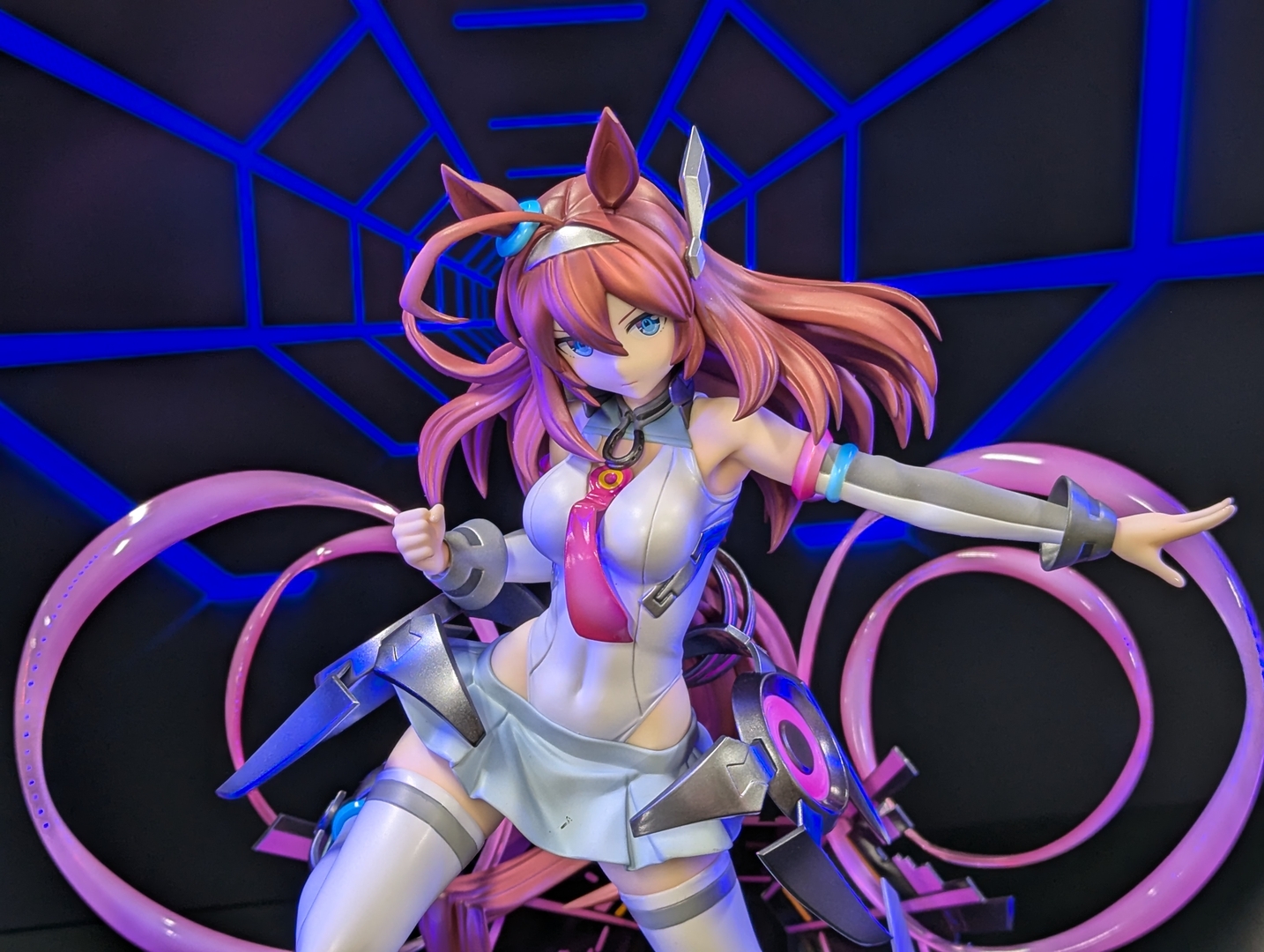 青色になると、レース中の疾走感が感じられる