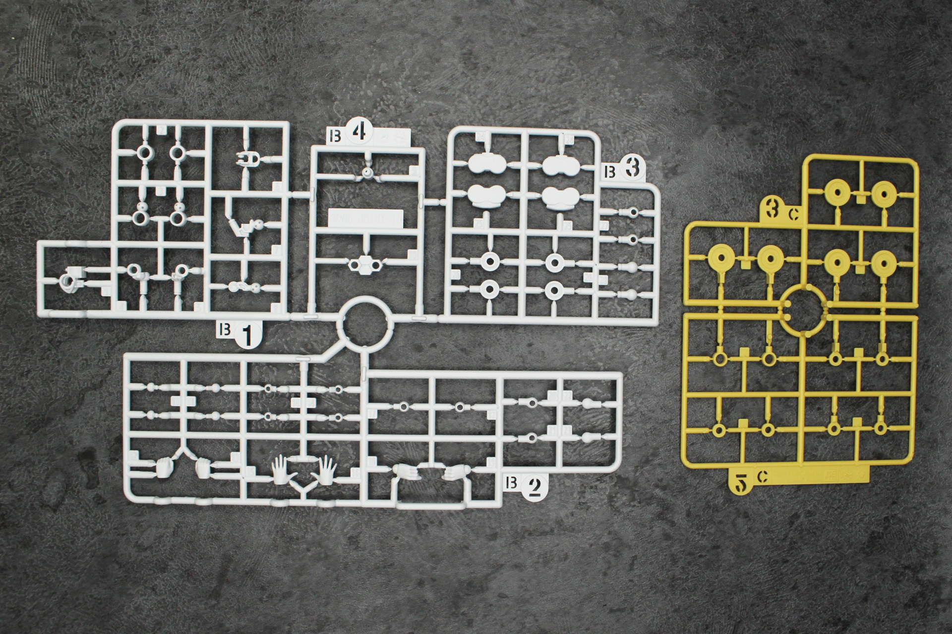 Bパーツ、Cパーツ